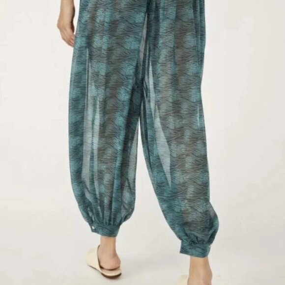 Free People More Chill Sleep Pants Deep Sea Green S - Picture 8 of 9